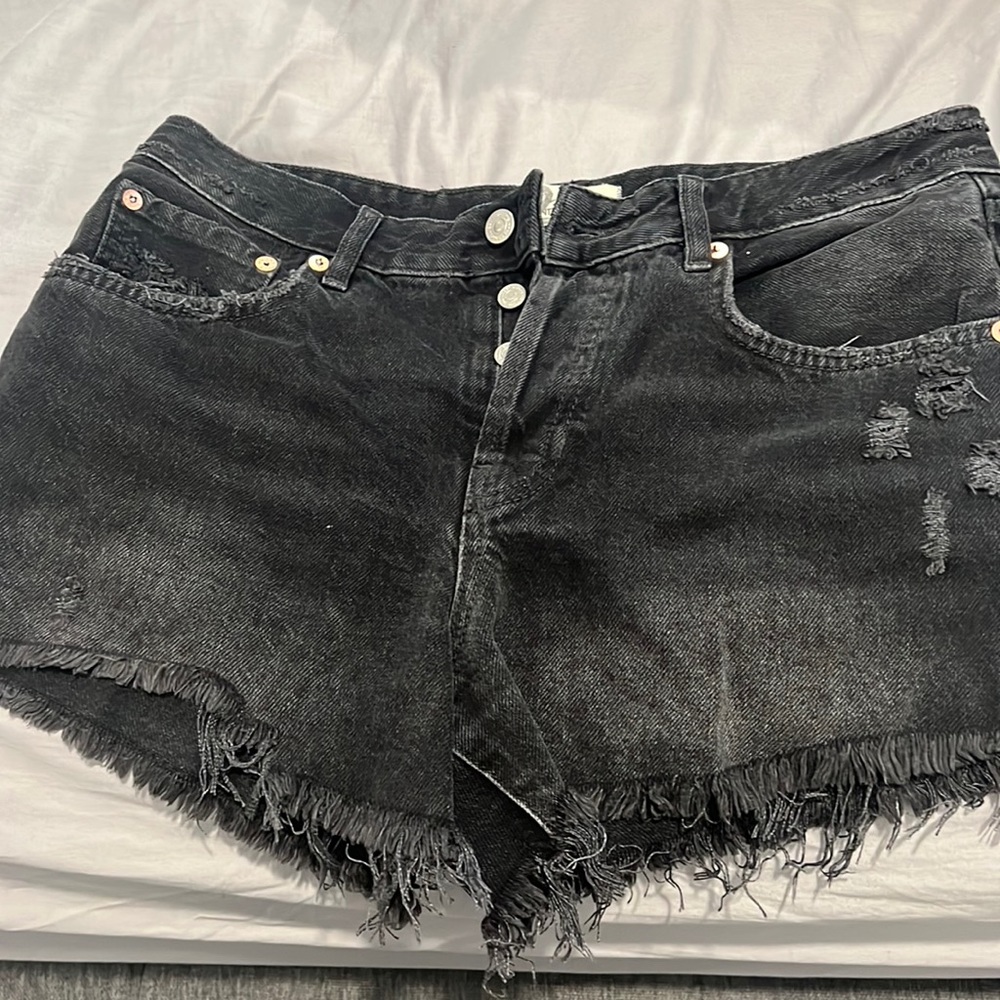Free people jean shorts